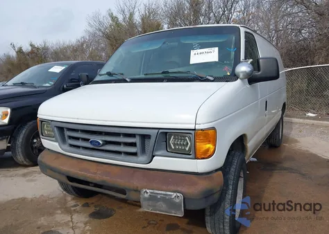 2007 Ford E-250 Commercial/Recreational z USA, uszkodzony, nr VIN 1FTNE24L27DA55012